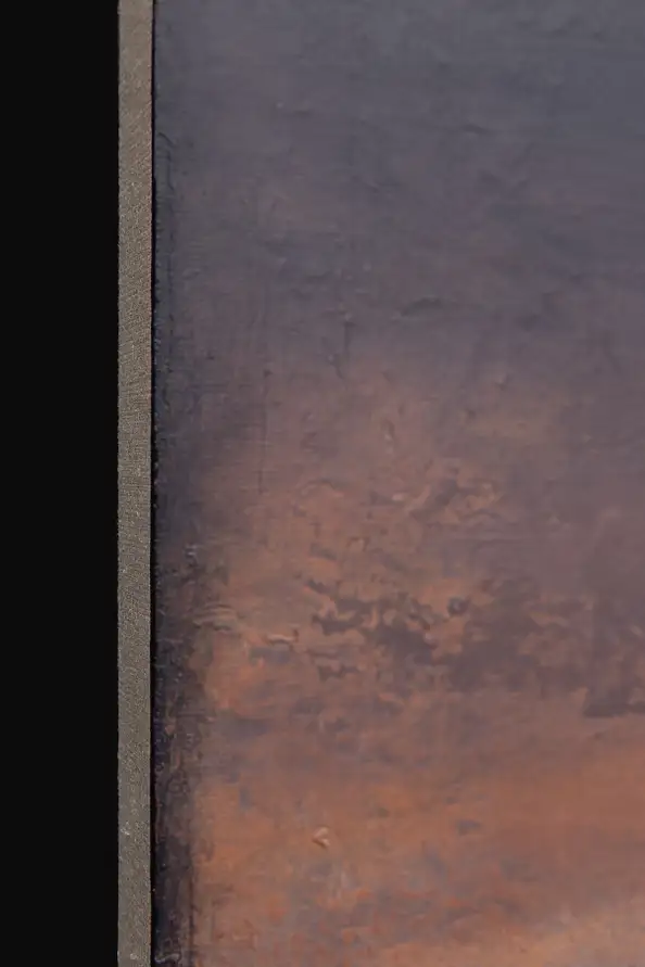 Łukasz Olek, Chasing Footsteps, Acrylic painting - canvas, 80 x 200