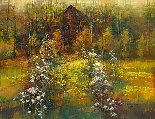   - Cottage in the woods