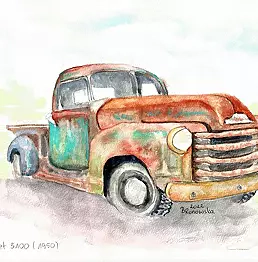 Bożena Ronowska - 1950 Chevrolet 3100