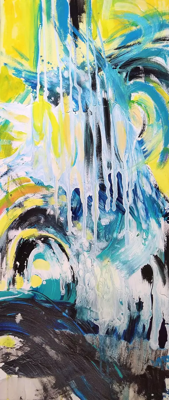 Anna Borcz - Chłodny wodospad