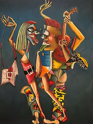 Robert Jadczak - boy with a guitar