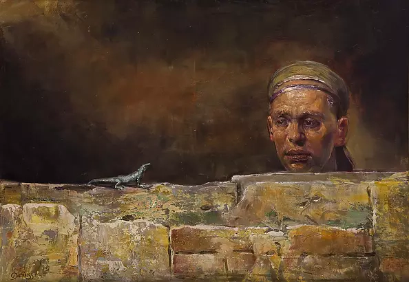 Dariusz Kaleta - Chłopak z jaszczurką 