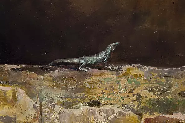 Dariusz Kaleta - Chłopak z jaszczurką 