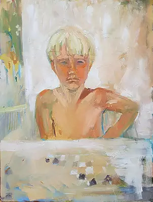 Doma Suszczyńska - A boy in Aegina