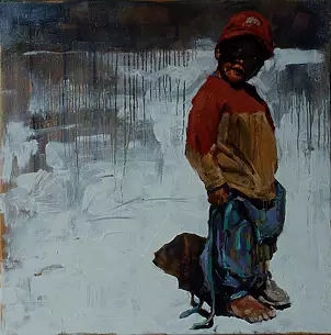 Marcin Mikołajczak - Boy with Salar de Uyuni