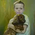 Grzegorz Bialik - Boy with dachshund