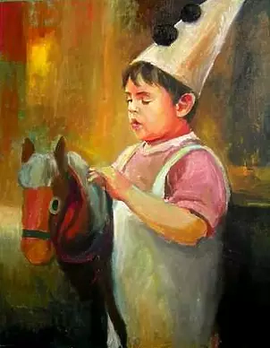 Anna Wojciechowska - Chlopiec z konikiem