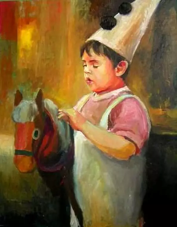 Anna Wojciechowska - Chlopiec z konikiem
