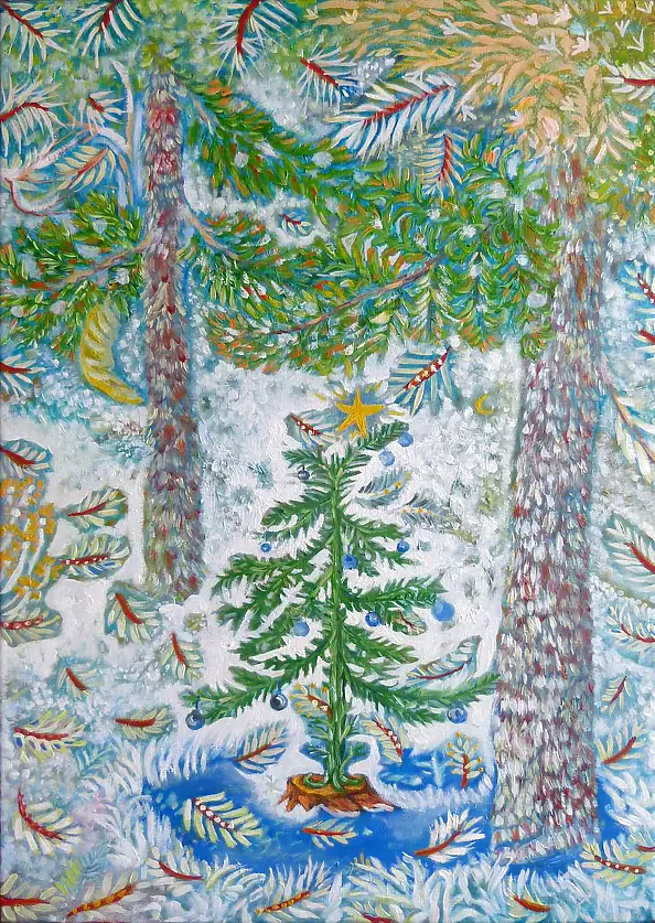 Elżbieta Goszczycka - Christmas tree