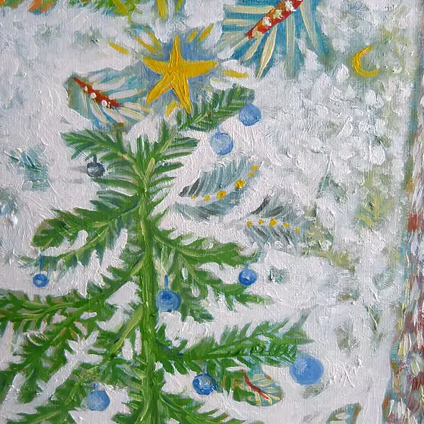 Elżbieta Goszczycka - Christmas tree