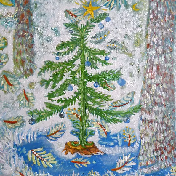 Elżbieta Goszczycka - Christmas tree