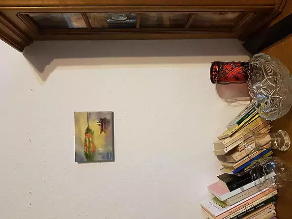 Bożena Mozolewska - Choszczno in the evening