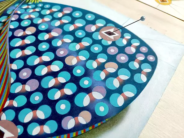 federico cortese - Chromatic butterfly - light blue