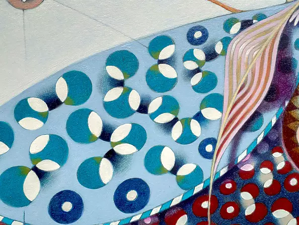 federico cortese - Chromatic butterfly - light blue