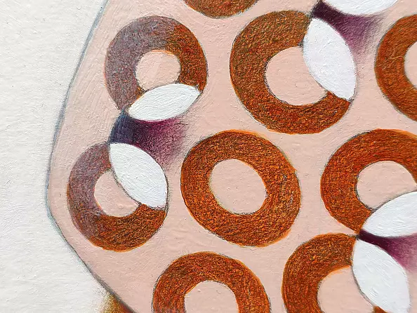 federico cortese - Chromatic butterfly - pink