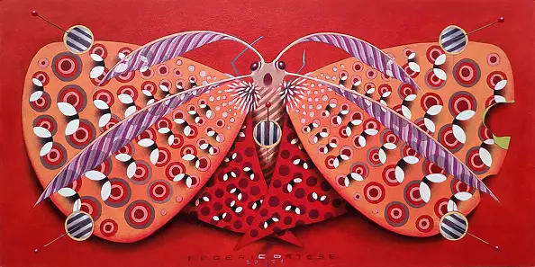 federico cortese - Chromatic butterfly red