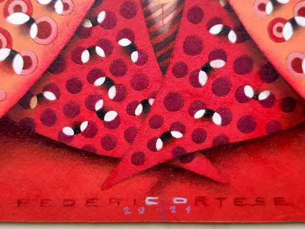 federico cortese - Chromatic butterfly red