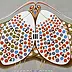 federico cortese - Chromatic butterfly - white