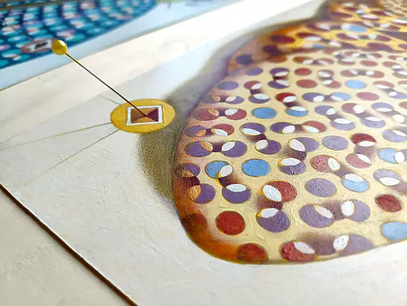 federico cortese - Chromatic butterfly - yellow