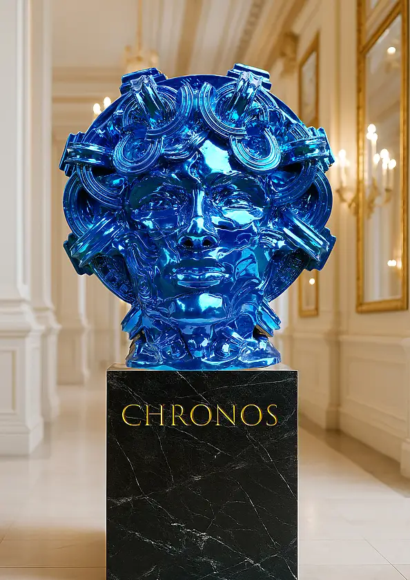 Krzysztof Plonka, Chronos rzeźba,  - inne, 45 x 50