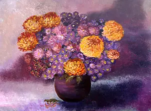Małgorzata Mutor - chrysanthemums