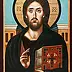 Malwina Wójcik - Christ Pantocrator - The Christ Pantocrator - painted on the basis of the oldest image of Christ from 6th c