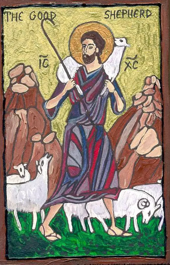 Ewa Pluskiewicz - Christ Shepherd