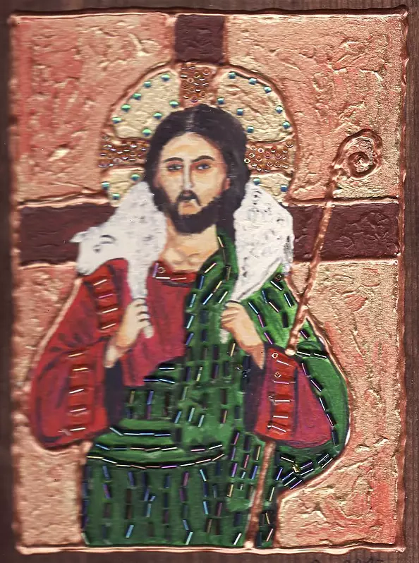 Ewa Pluskiewicz - Chrystus Z barankiem