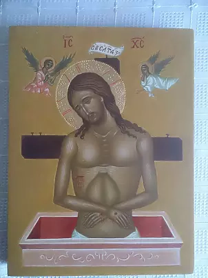 Jadwiga Kowalska - Christus im Grab