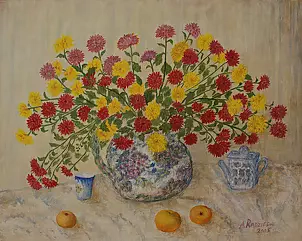 Antonina Radzięda - Chryzantemy