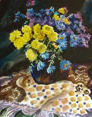 Nikolay Vedmid - Chryzantemy