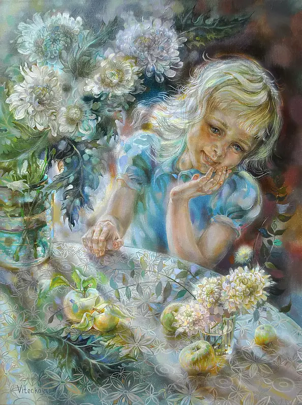 Snieżana Viteckaja - Chrysanthemums