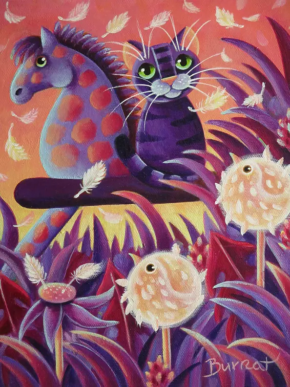 Wiesława Burnat - Chwila lekka jak piórko