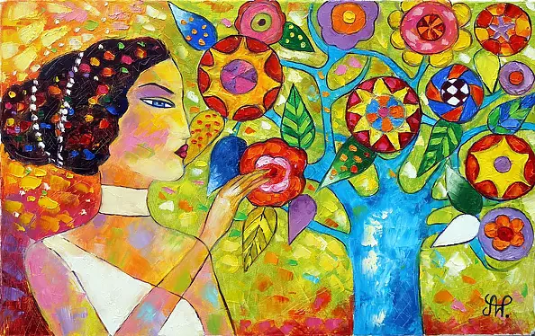 Anna Wach - A moment before the abduction of Persephone