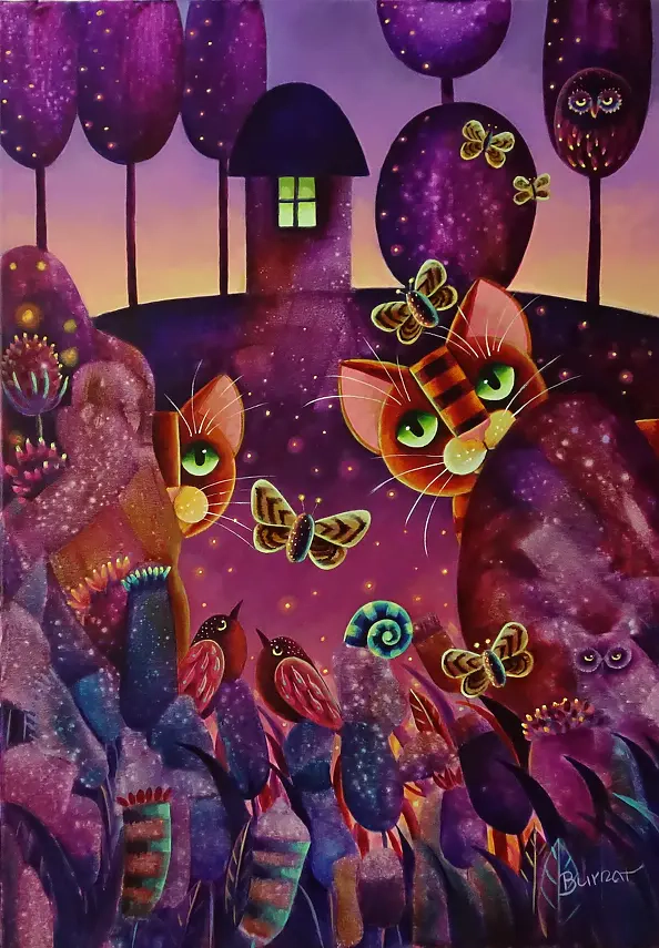 Wiesława Burnat - I guess the night will come soon