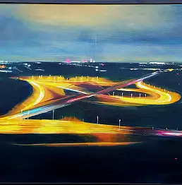 Urszula Klimek, Тихий свет, Масляная картина - холст, 100 x 70