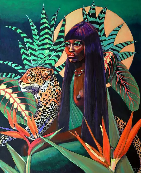 Janina Zaborowska - Ciemna Bogini