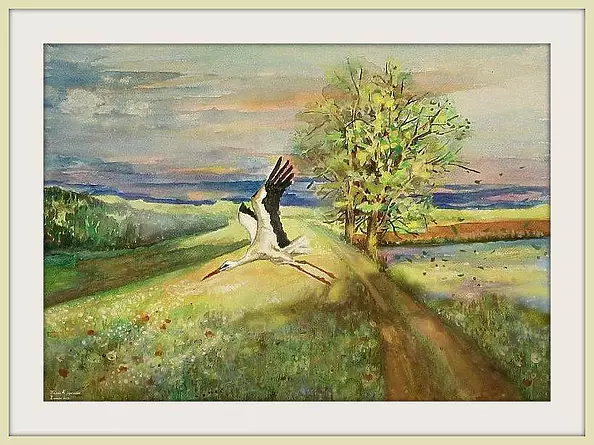 Teresa Kopańska - "Shadow Stork"