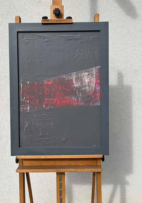 Piotr Kukla Qkla, "Thorn", diptych 2021 (2x 78x58), Acrylic painting - panel, 58 x 78