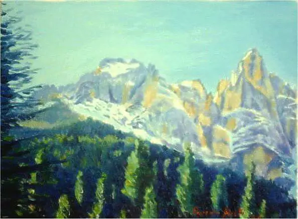 Eugenio Berti - Cimerlo and Sassmaor