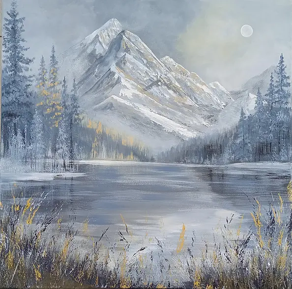 Luba Santkiewicz - The silence of a mountain lake