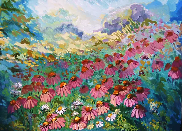 Ryszard Kostempski - "Cisza na łące"