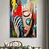 katarzyna nachajska, Silence under the eyelid, Acrylic painting - canvas, 100 x 150