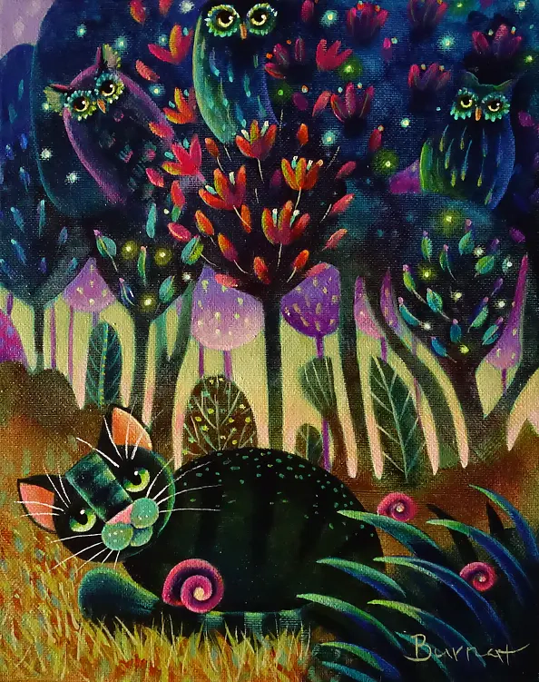 Wiesława Burnat - The silence before the night