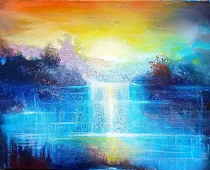 Włodzimierz Draczyński, Silence, Oil painting - canvas, 50 x 40