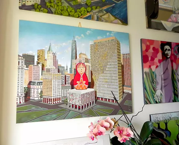 federico cortese - Civic Center in New York with Matrioska