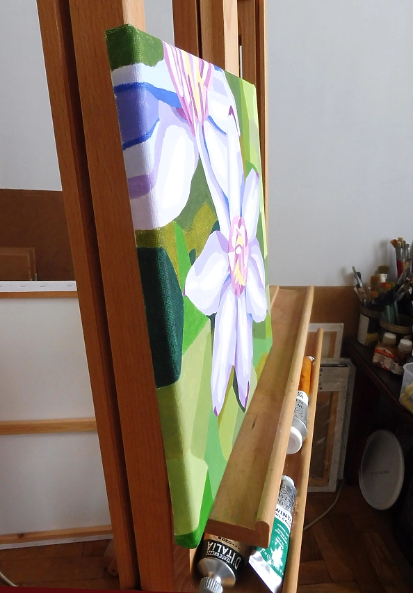 Maga Fabler - Clematis Blue Light