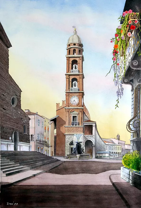 Silvano Drei - The clock tower