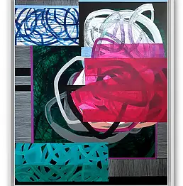 Iwona Lenik, Nuvole sopra di noi, Dipinto acrilico - tela, 0 x 0