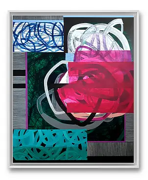 Iwona Lenik, Clouds above us, Obraz akrylowy - płótno, 0 x 0